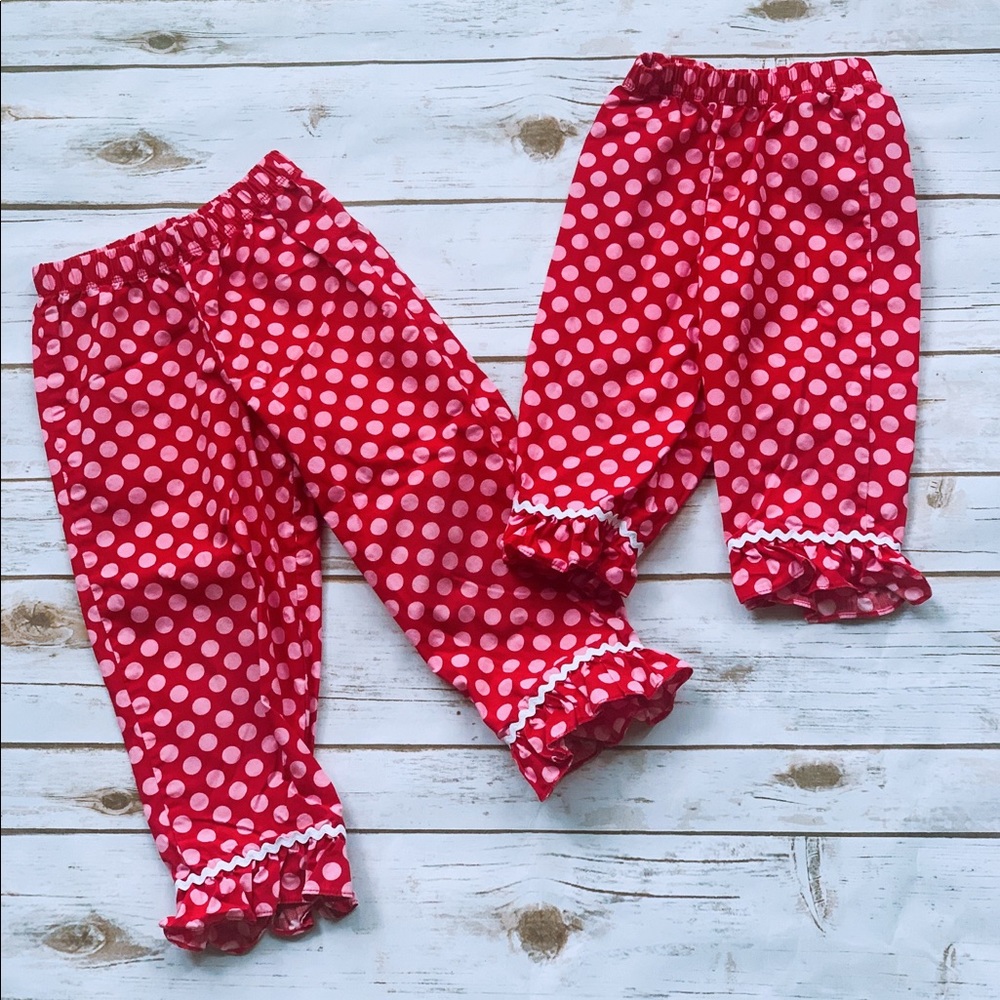 Smocked Auctions Valentine Pants
